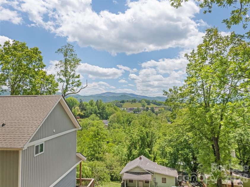 221 Northside Street, Canton, NC 28716.  MLS# CAR4378671, YatesRealty ID 25609. Views from the back deck go on for miles