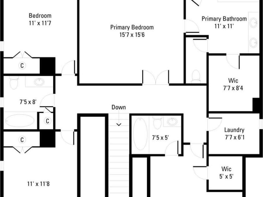 124 Americana Drive, Mooresville, NC 28115.  MLS# CAR4274623, YatesRealty ID 25615. Main floor