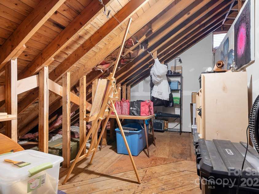 329 Oakwood Drive, Statesville, NC 28677.  MLS# CAR4227949, YatesRealty ID 25616. Walk in attic storage