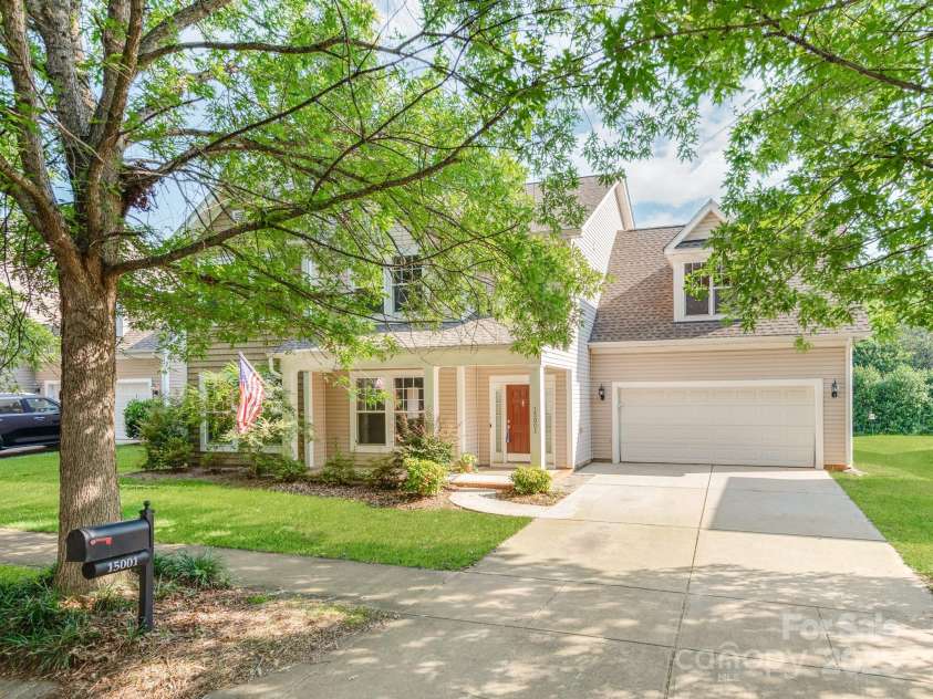 15001 Rosemary Way Drive, Huntersville, NC 28078.  MLS# CAR4260853, YatesRealty ID 25624. Beautiful tree lined street...