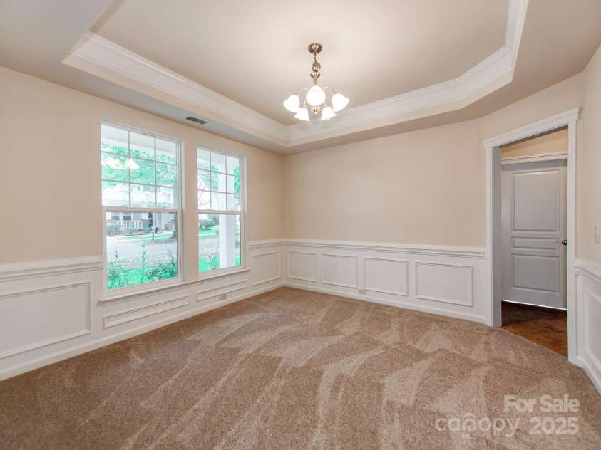 15001 Rosemary Way Drive, Huntersville, NC 28078.  MLS# CAR4308571, YatesRealty ID 25624. Formal Dining Room