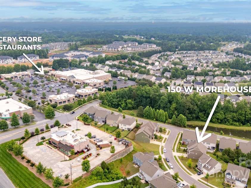 150 Morehouse Avenue, Mooresville, NC 28117.  MLS# CAR4264597, YatesRealty ID 25629. Nearby Harris Teeter, Restaurants, Etc.