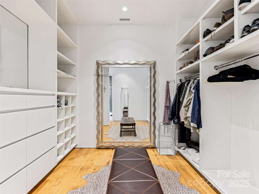75 Broadway Street, Asheville, NC 28801.  MLS# CAR4219180, YatesRealty ID 2563. Dressing room with custom built ins