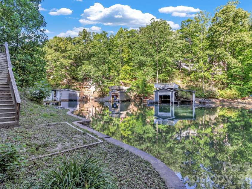 159 Anglers Way, Lake Lure, NC 28746.  MLS# CAR4383507, YatesRealty ID 25630. Just Steps to the Water
