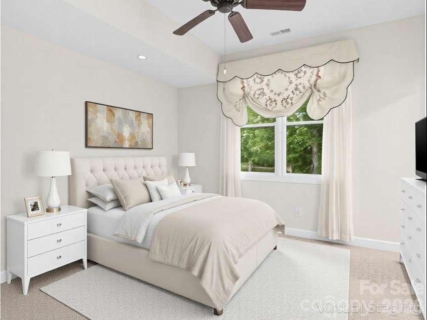 54 Deep Valley Lane, Hendersonville, NC 28791.  MLS# CAR4304196, YatesRealty ID 2564. Virtually Staged