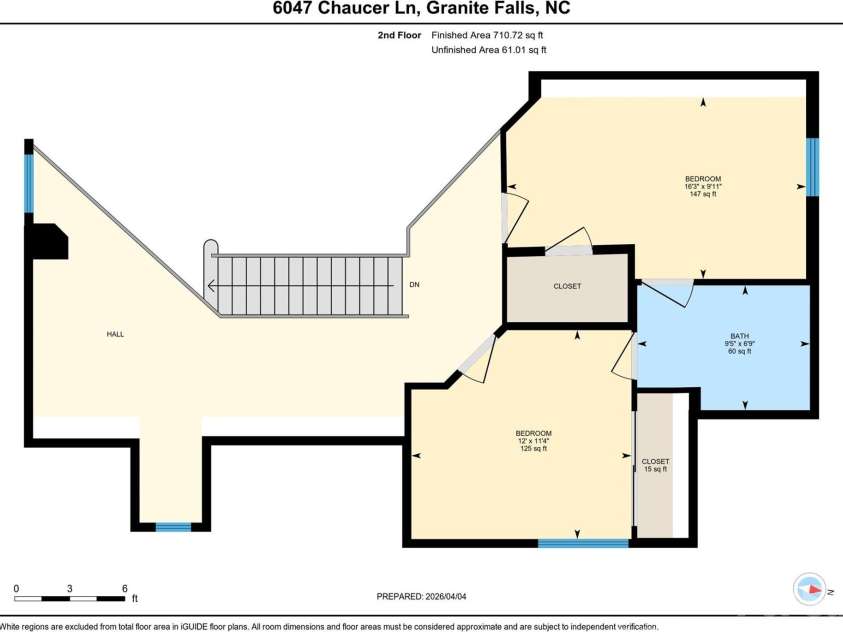 6047 Chaucer Lane, Granite Falls, NC 28630.  MLS# CAR4365756, YatesRealty ID 25651. 