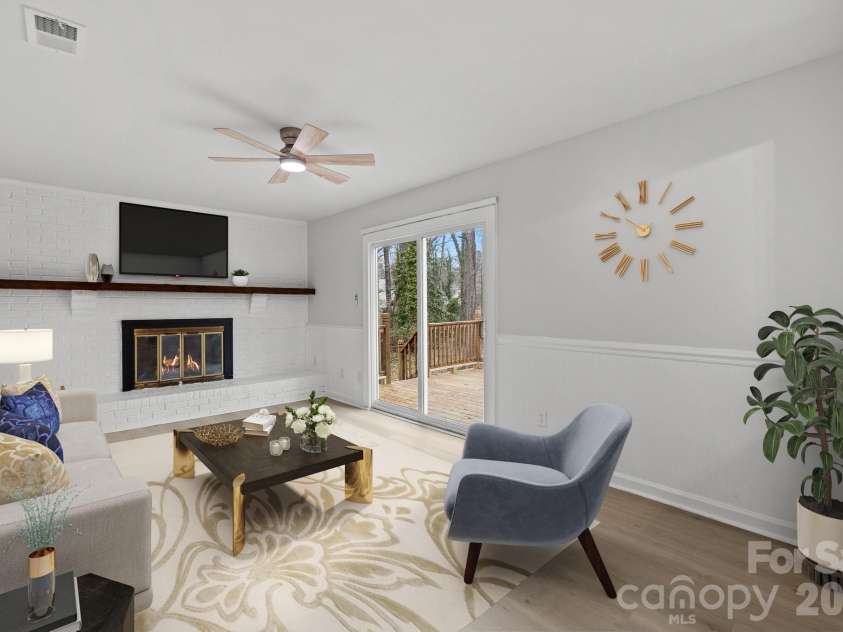 5716 Cassio Court, Charlotte, NC 28227.  MLS# CAR4349332, YatesRealty ID 25657. Virtual staging