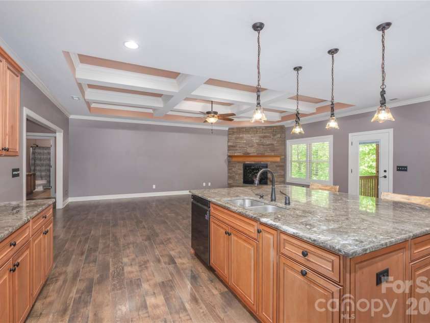349 Freedom Trail Court, Zirconia, NC 28790.  MLS# CAR4375965, YatesRealty ID 25658. Seamless flow