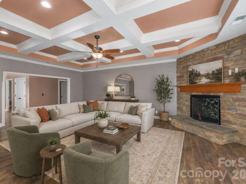 349 Freedom Trail Court, Zirconia, NC 28790.  MLS# CAR4375965, YatesRealty ID 25658. Virtually staged