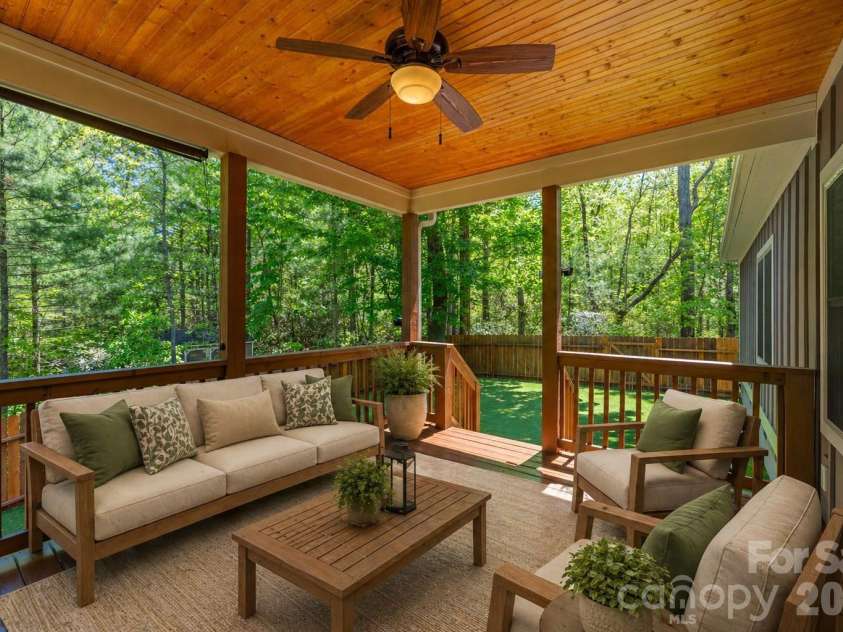 349 Freedom Trail Court, Zirconia, NC 28790.  MLS# CAR4375965, YatesRealty ID 25658. Virtually staged