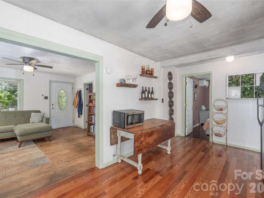 14 Murray Lane, Asheville, NC 28806.  MLS# CAR4374816, YatesRealty ID 25659. View from kitchen