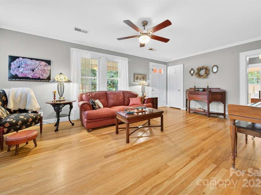 215 Magnolia Street, Statesville, NC 28677.  MLS# CAR4279573, YatesRealty ID 25661. Refinished Hardwoods