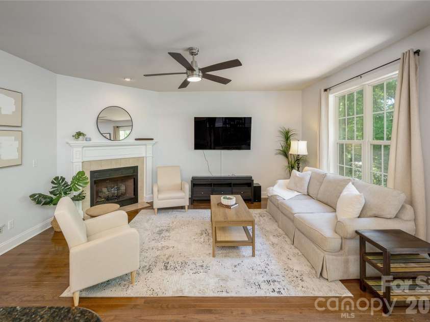 5 Hoolet Court, Biltmore Lake, NC 28715.  MLS# CAR4372678, YatesRealty ID 25665. Family room