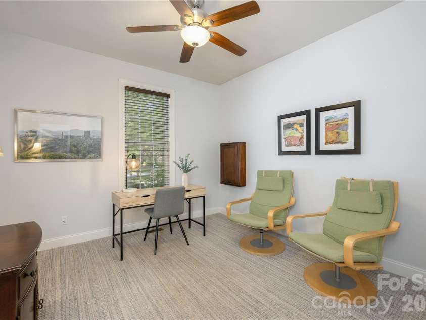 5 Hoolet Court, Biltmore Lake, NC 28715.  MLS# CAR4372678, YatesRealty ID 25665. Office or bedroom 2
