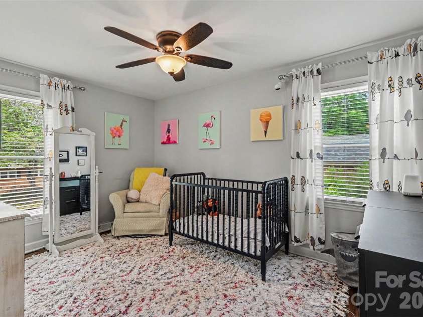 2018 Knell Drive, Charlotte, NC 28212.  MLS# CAR4384652, YatesRealty ID 25667. Bedroom 3