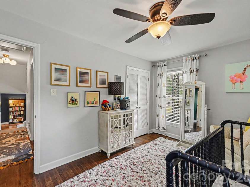 2018 Knell Drive, Charlotte, NC 28212.  MLS# CAR4384652, YatesRealty ID 25667. Bedroom 3