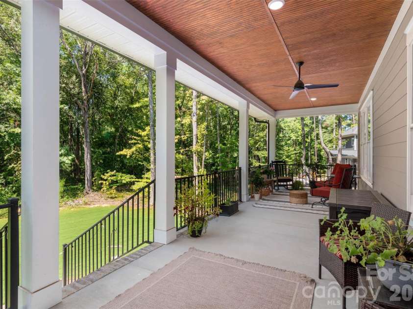 859 Irish Creek Drive, Landis, NC 28088.  MLS# CAR4370059, YatesRealty ID 25668. Covered backporch