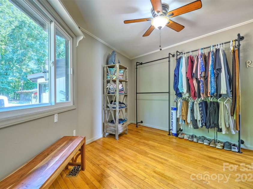 5390 Hudson Road, Lake Wylie, SC 29710.  MLS# CAR4274275, YatesRealty ID 25672. Bedroom that has been converted to a closet