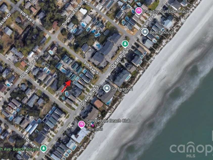 113B 9th Avenue, Surfside Beach, SC 29575.  MLS# CAR4335740, YatesRealty ID 2568. 