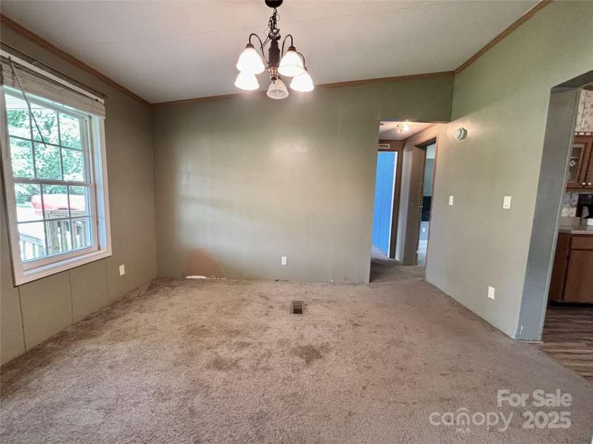 185 Bailey Street, Bostic, NC 28018.  MLS# CAR4267156, YatesRealty ID 25688. Dining Room
