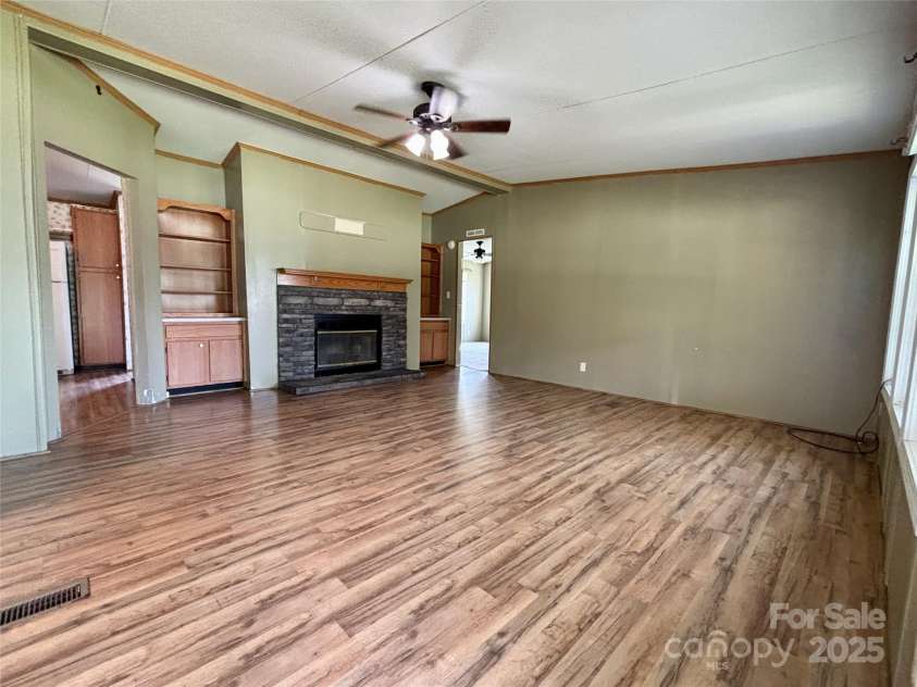 185 Bailey Street, Bostic, NC 28018.  MLS# CAR4267156, YatesRealty ID 25688. Living Room