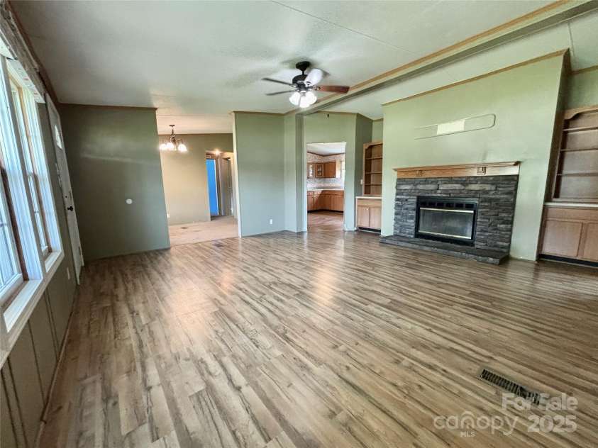 185 Bailey Street, Bostic, NC 28018.  MLS# CAR4267156, YatesRealty ID 25688. Living Room