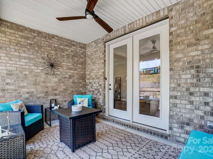 9428 Liberty Hill Drive, Mint Hill, NC 28227.  MLS# CAR4216014, YatesRealty ID 25689. Screened porch