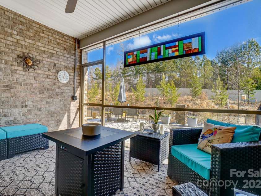 9428 Liberty Hill Drive, Mint Hill, NC 28227.  MLS# CAR4216014, YatesRealty ID 25689. Screened porch