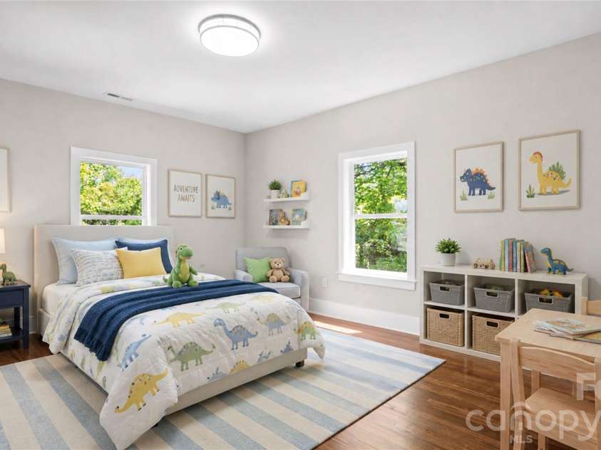 211 Tournament Drive, Concord, NC 28025.  MLS# CAR4377348, YatesRealty ID 25690. Bedroom 3 (Virtually Staged)