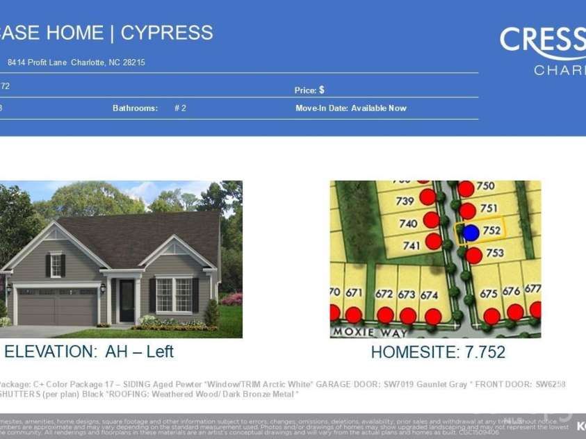 8414 Profit Lane, Charlotte, NC 28215.  MLS# CAR4280131, YatesRealty ID 25696. 
