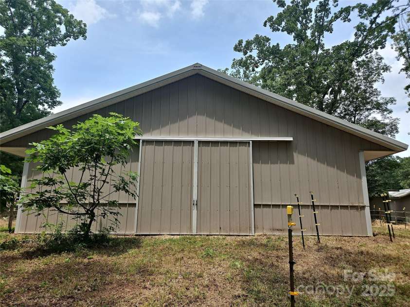 2905 Medlin Road, Monroe, NC 28112.  MLS# CAR4267802, YatesRealty ID 25705. 6 stall Morton Product Barn
