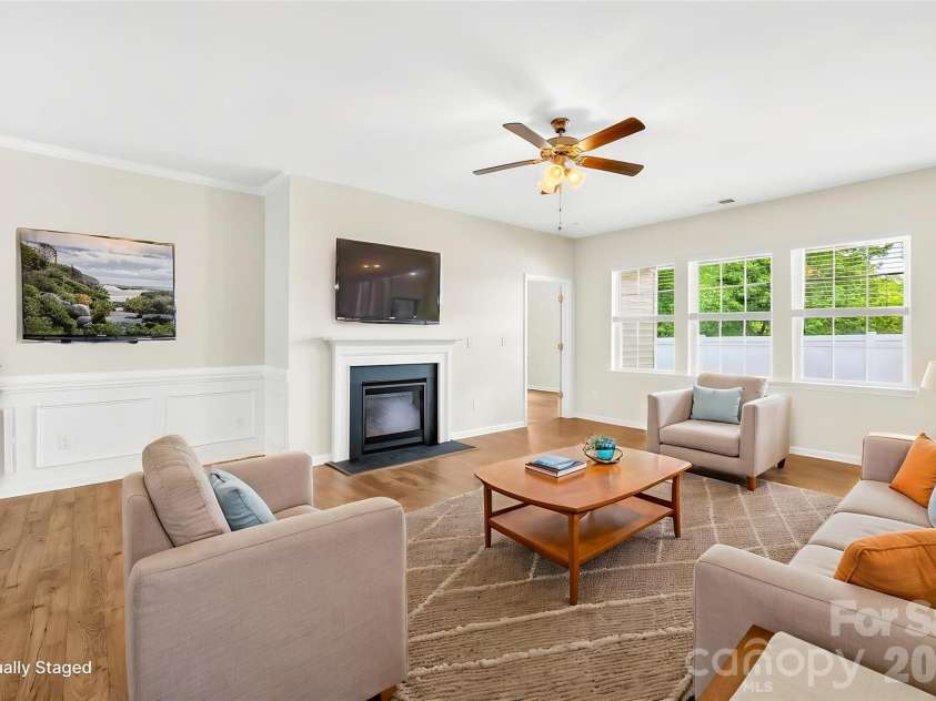106 Southhampton Street, Mooresville, NC 28115.  MLS# CAR4373021, YatesRealty ID 25714. Virtually staged