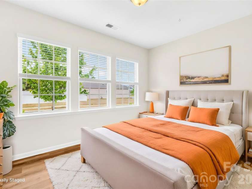 106 Southhampton Street, Mooresville, NC 28115.  MLS# CAR4373021, YatesRealty ID 25714. Virtually staged bedroom 2