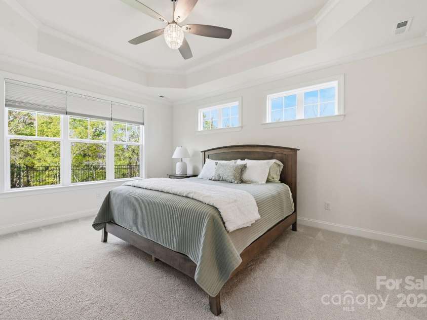 4058 Sagemont Drive, Concord, NC 28027.  MLS# CAR4318082, YatesRealty ID 2572. Primary with added window and trey ceiling 