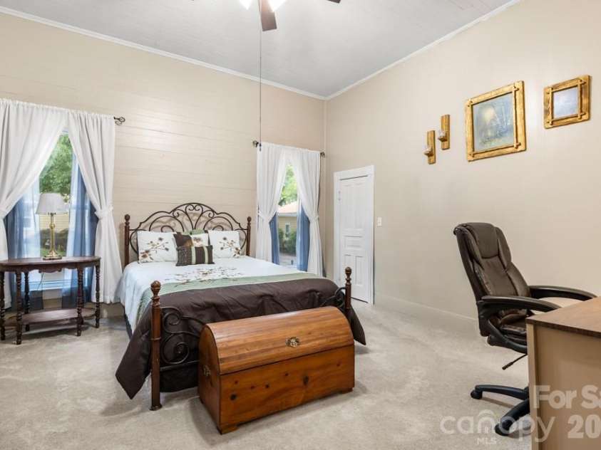 110 Main Avenue, Maiden, NC 28650.  MLS# CAR4385571, YatesRealty ID 25724. Spacious bedroom with a deep closet and attic access in the closet