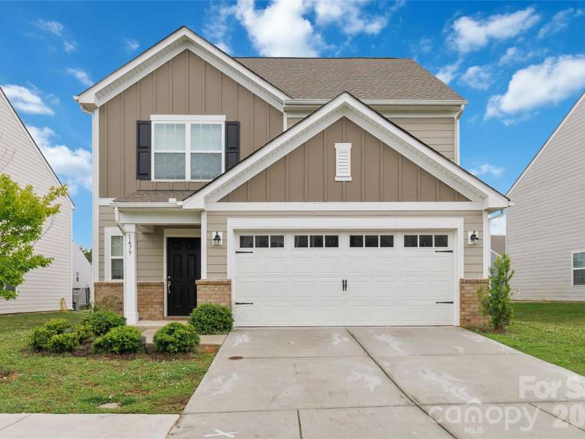 1479 Forkhorn Drive, Monroe, NC 28110.  MLS# CAR4386611, YatesRealty ID 25729. 