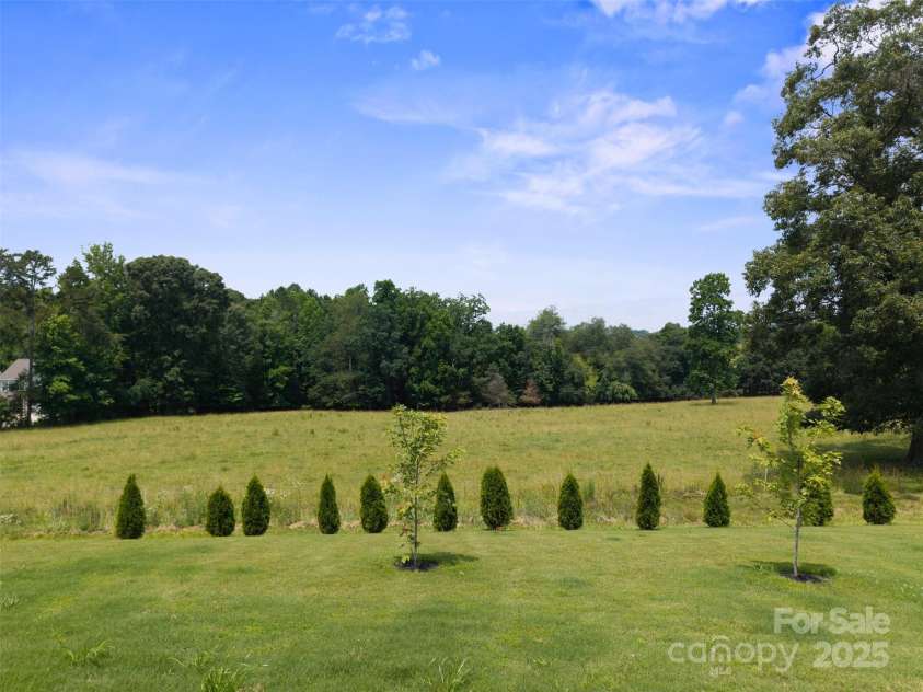 117 Carmine Court, Troutman, NC 28166.  MLS# CAR4269982, YatesRealty ID 2573. Scenic view from the back porch!