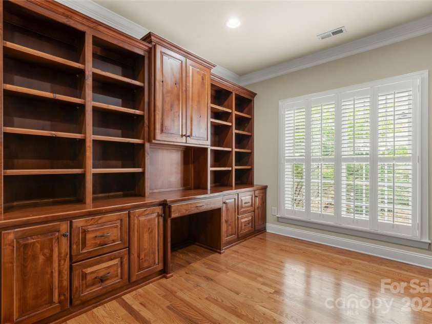 765 Cherry Hills Place, Rock Hill, SC 29730.  MLS# CAR4270626, YatesRealty ID 25736. Office with built ins