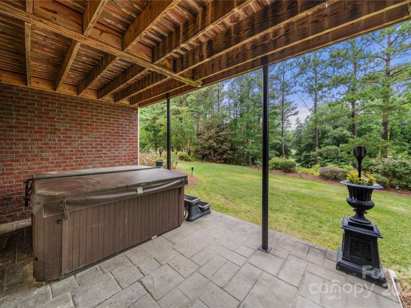 765 Cherry Hills Place, Rock Hill, SC 29730.  MLS# CAR4270626, YatesRealty ID 25736. Private rear yard looking over the golf course