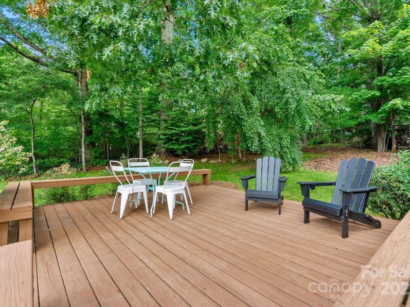 10 Daniel Lane, Black Mountain, NC 28711.  MLS# CAR4274400, YatesRealty ID 25738. Morning Coffee? Yoga? Evening Chill?