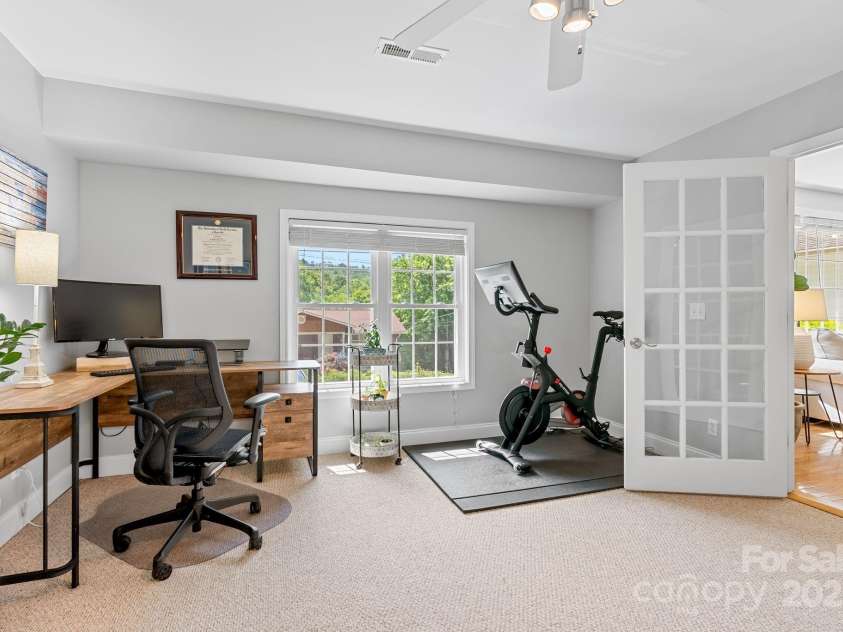 10 Daniel Lane, Black Mountain, NC 28711.  MLS# CAR4274400, YatesRealty ID 25738. Or Workout Room or Play Space