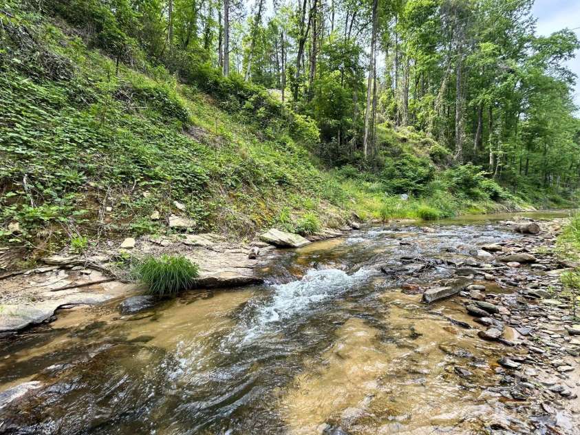 302 Rich Mountain Road, Flat Rock, NC 28731.  MLS# CAR4379587, YatesRealty ID 25740. Hungry River Access