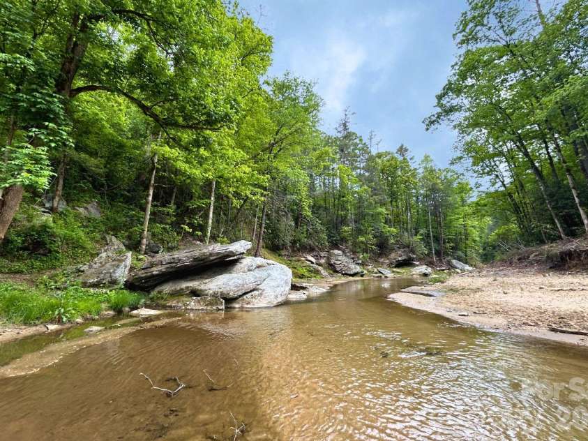 302 Rich Mountain Road, Flat Rock, NC 28731.  MLS# CAR4379587, YatesRealty ID 25740. Hungry River Access