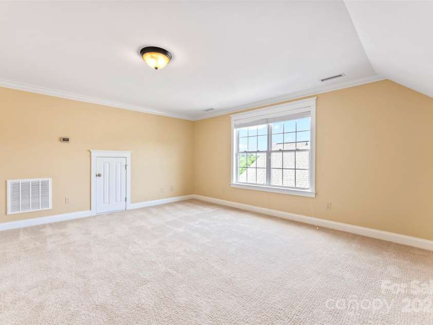 108 Forrester Avenue, Belmont, NC 28012.  MLS# CAR4265770, YatesRealty ID 25744. This third bedroom is private and spacious.  Attic walk out access is great for additional storage.