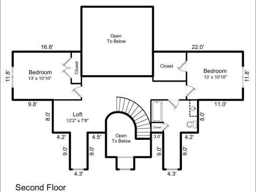 9012 Arrington Manor Place, Charlotte, NC 28277.  MLS# CAR4278027, YatesRealty ID 25745. Second Floor