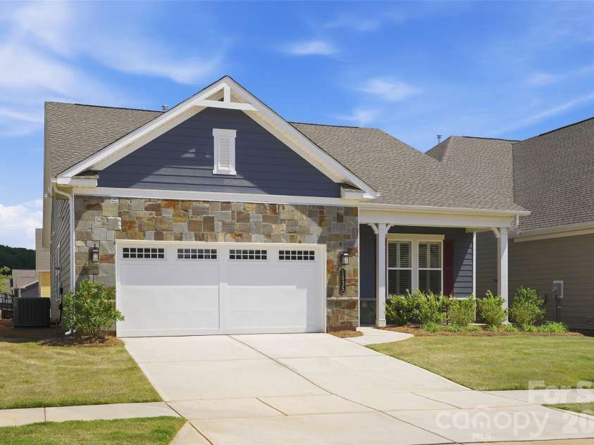 1035 Rabbit Hill Lane, Monroe, NC 28110.  MLS# CAR4382828, YatesRealty ID 25747. Front of home