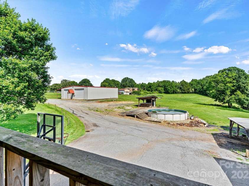 3724 County Home Road, Conover, NC 28613.  MLS# CAR4275725, YatesRealty ID 25751. Front  Deck View