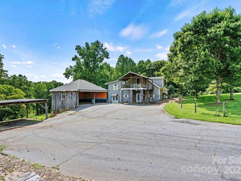 3724 County Home Road, Conover, NC 28613.  MLS# CAR4275725, YatesRealty ID 25751. Front Drive View/Detached Carport View (24 x 28)