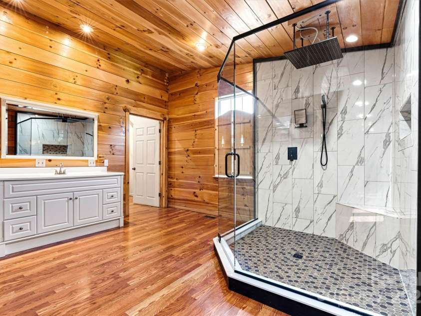 3724 County Home Road, Conover, NC 28613.  MLS# CAR4275725, YatesRealty ID 25751. Primary Bath/Shower View