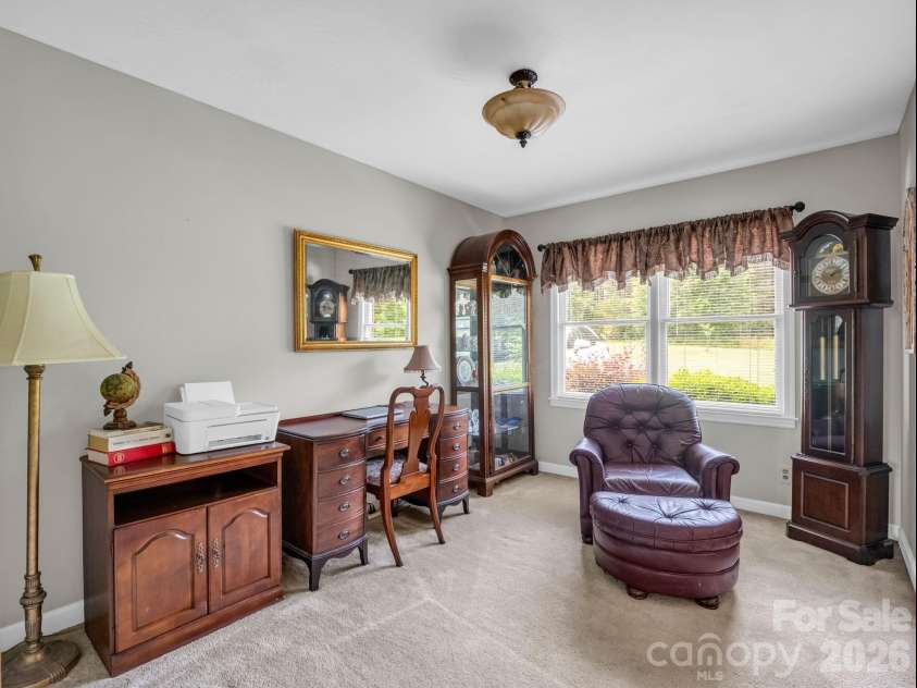 72 McEntire Road, Tryon, NC 28782.  MLS# CAR4411835, YatesRealty ID 25759. Office or flexroom